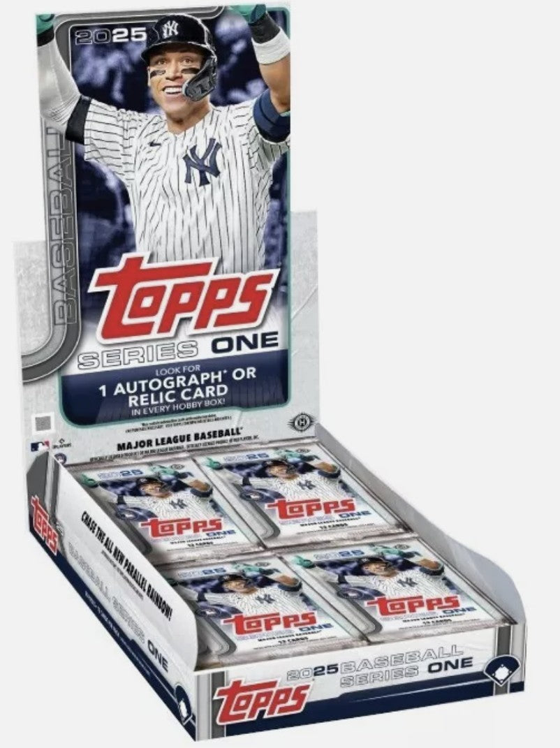 2025 Topps Series 1 Hobby Box - SEALED Product